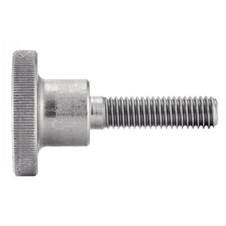 25 Vis Moletées Type Haut 5 x 10 mm - DIN 464 - Inox A1 - D-Work