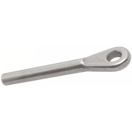 5 Embouts à œil à sertir 10 mm - Inox A4 - Résistants et durables - ACTON

