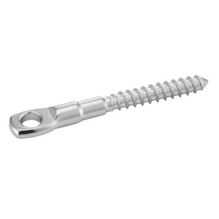 5 Vis à œil filetage bois 6 mm - Inox A4 - Résistantes et durables - ACTON
