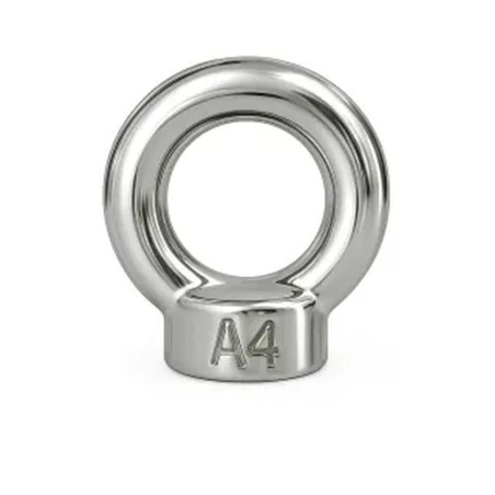 10 Écrous à anneau 30 mm - Inox A4, norme DIN 582 - Résistants et durables - ACTON
