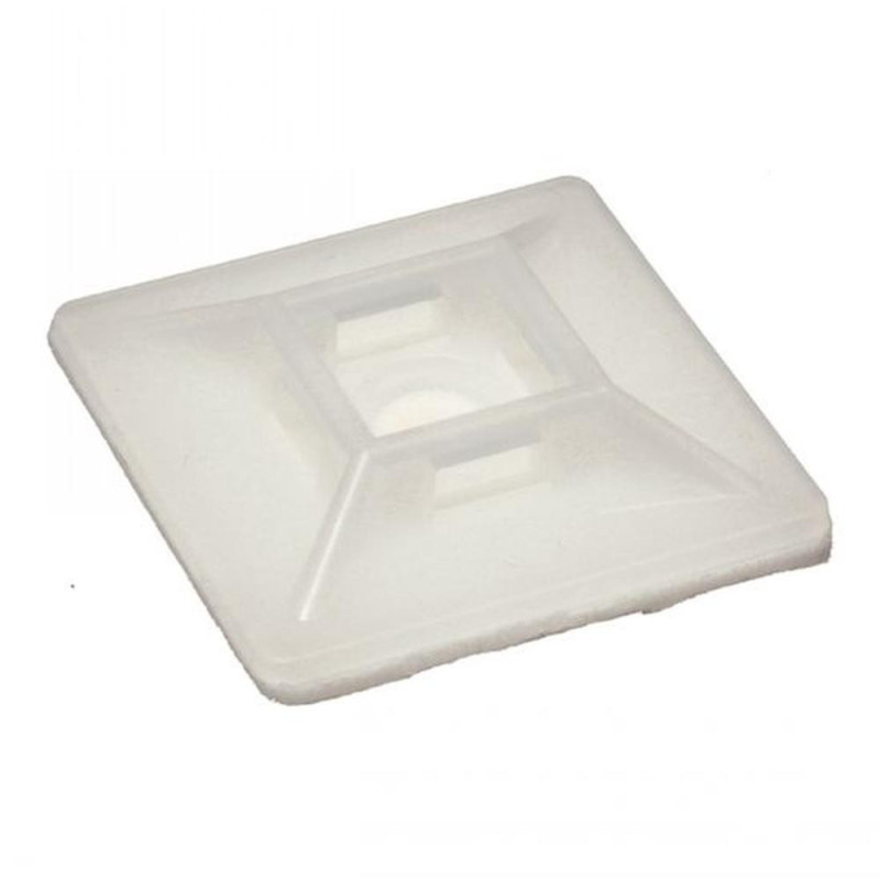 Support de lien adhésif 4,6 mm - Nylon 6.6 - Blanc - ACTON