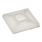 Support de lien adhésif 4,6 mm - Nylon 6.6 - Blanc - ACTON