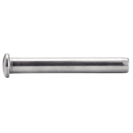 10 Terminaisons à Sertir Tête Cylindrique Bombée 3 mm - Inox A4 - D-Work