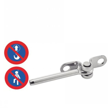 10 Embouts à sertir mural articulé 3 mm - Inox A4 - Résistants et durables - ACTON