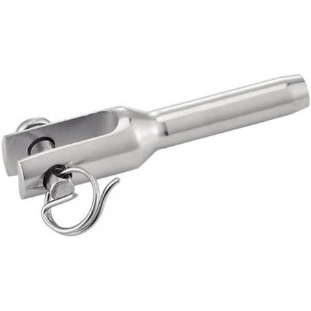 10 Embouts à sertir à chape usinée 3 mm - Inox A4 - Résistants et durables - ACTON