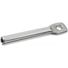 10 Embouts à Oeil à Sertir Petit Modèle 3 mm - Inox A4 - D-Work