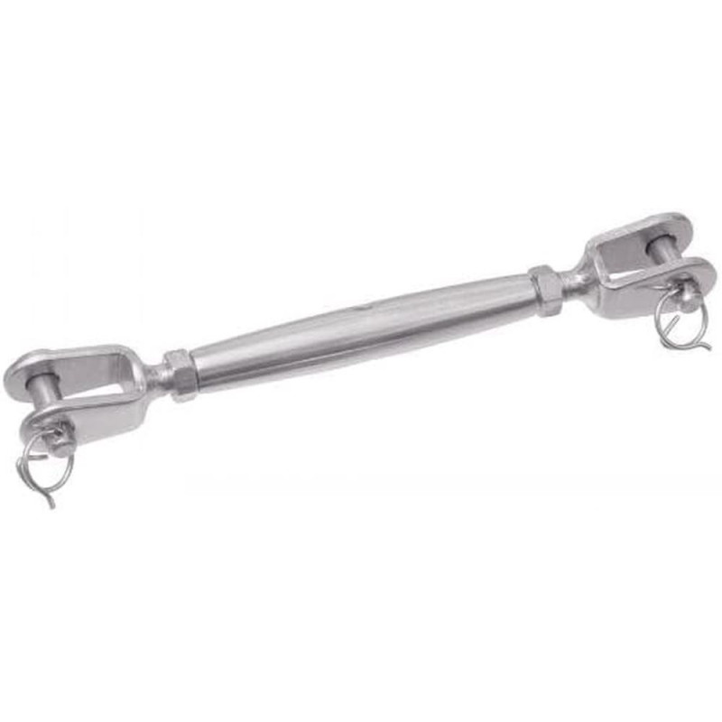 Ridoir à chapes fixes soudées 8 mm - Inox A4 - Petit modèle - ACTON