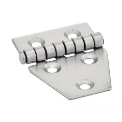 5 Charnières type D 70 mm - Inox A2 - Résistantes et durables - ACTON

