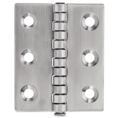 5 Charnières type C 55 mm - Inox A2 - Résistantes et durables - ACTON
