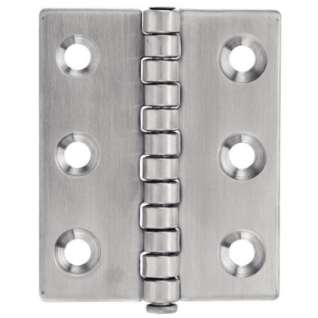 5 Charnières Type G 75 mm - Inox A2 - D-Work
