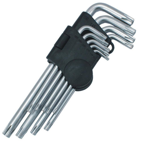 Jeu de Clés Torx Longues T10-T50 - 9 mm - Acier - Précision et Durabilité - Beast