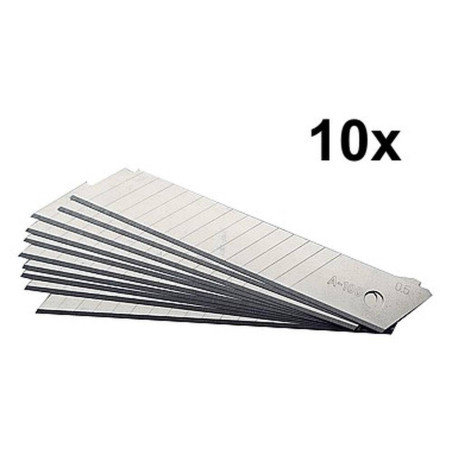 Lames de Rechange 18 mm 14 Segments 0,38 mm - Lot de 10 - Précision et Durabilité - Beast
