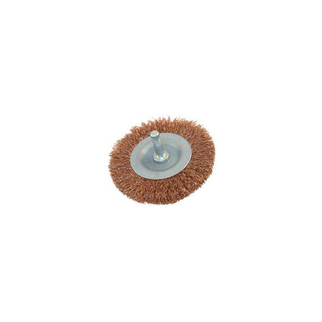 Brosse Rotative Plate 65 mm Acier Laiton Pivot 6 mm - Beast