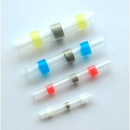 Connecteurs Rapides avec Étain 300 Pièces - 4 Tailles 4-6 mm 1,5-2,5 mm 0,4-1,0 mm 0,25-0,34 mm - Beast