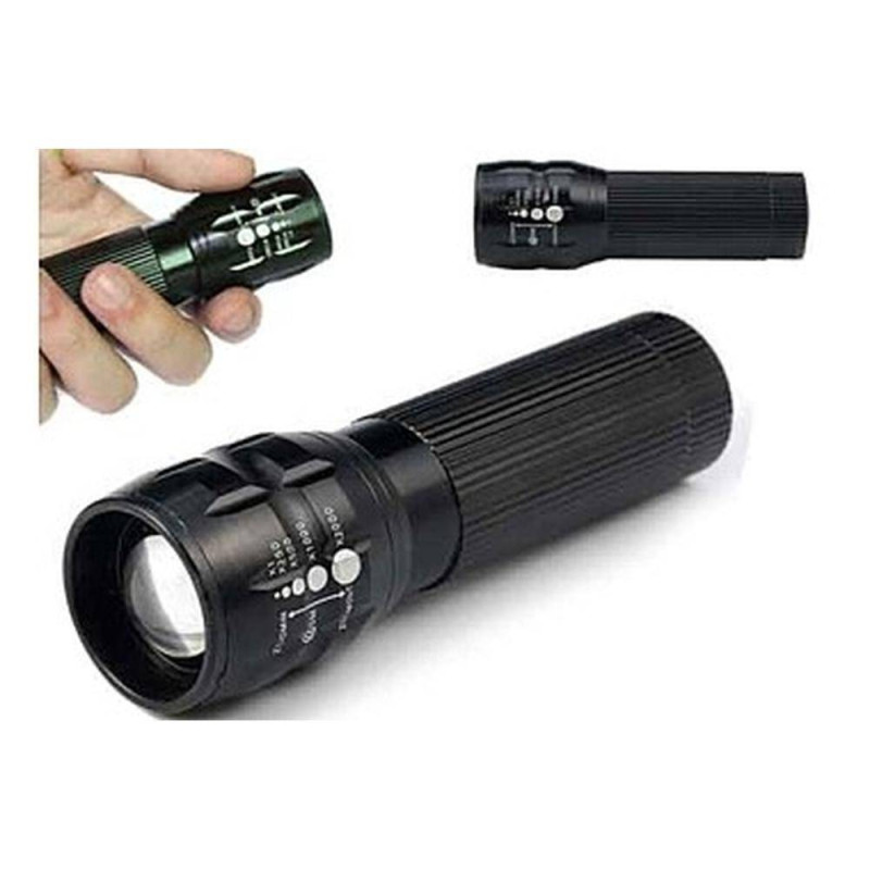 Torche LED Cree 3W - 3xAAA - Puissante et Compacte - Beast