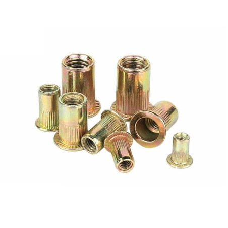 Assortiment 150 Écrous à Riveter M3 M4 M5 M6 M8 M10 - Acier - Fixation Rapide - Beast
