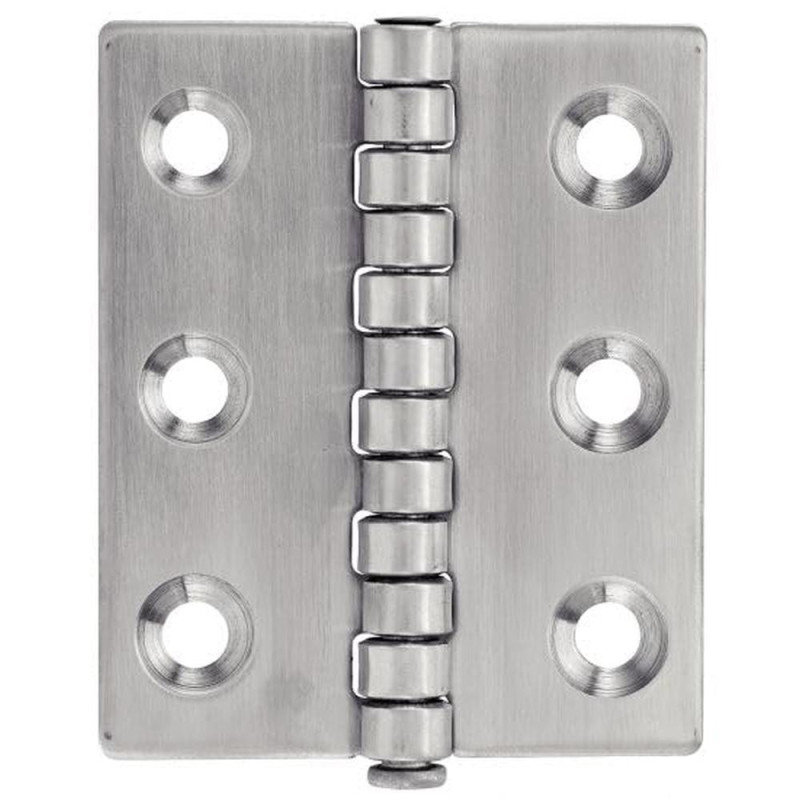 5 Charnières Type I 60 mm - Inox A2 - Résistantes et durables - ACTON
