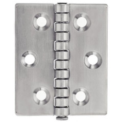 5 Charnières Type I 80 mm - Inox A2 - Résistantes et durables - ACTON

