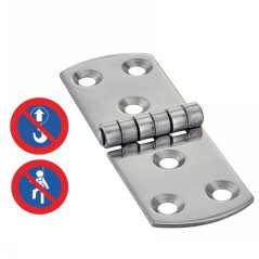 5 Charnières Type E 85 mm - Inox A2 - D-Work