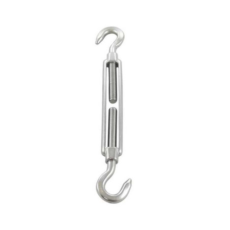 5 Tendeurs crochet-crochet 8 mm - Inox A4 - Résistants et durables - ACTON