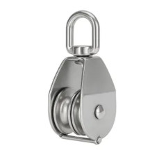1 Poulie Double 32 mm - Inox A2 - D-Work