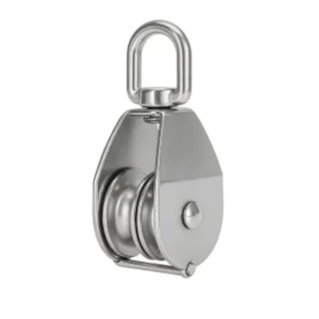1 Poulie Double 50 mm - Inox A2 - D-Work