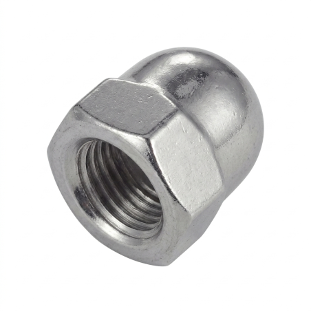50 Ecrous Borgnes M14 mm - DIN 1587 - UNI 5721 - Inox A4 - D-Work