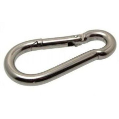 1 Mousqueton 12 mm - Inox A4 - D-Work