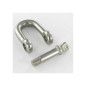 Manille lyre forgée 25 mm - Inox A4 - Résistante et durable - ACTON
