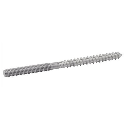5 Pattes à vis pas à gauche 10x150 mm - Inox A4 - Résistantes et durables - ACTON