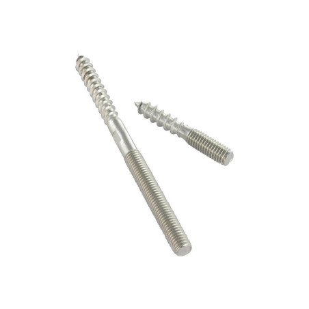 5 Pattes à vis pas à droite 5x80 mm - Inox A4 - Résistantes et durables - ACTON