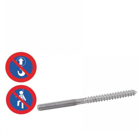5 Pattes à vis pas à droite 5x80 mm - Inox A4 - Résistantes et durables - ACTON