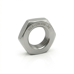 500 Ecrous Bas Hexagonaux M2.5 mm - DIN 439 - Inox A2 - D-Work