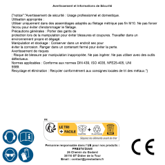 10 Écrous bas hexagonaux M30 pas fin - Inox A2, norme DIN 439 - Résistants et durables - ACTON