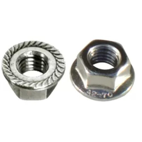 200 Écrous à embase crantée M3 - Inox A2, norme DIN 6923 - Résistants et durables - ACTON
