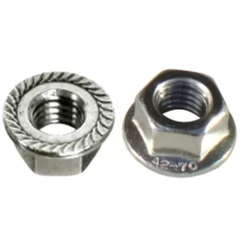200 Écrous à embase crantée M6 - Inox A2, norme DIN 6923 - Résistants et durables - ACTON