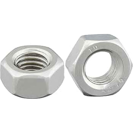 200 Écrous hexagonaux M6 - Inox A2, norme ISO 4032 - Résistants et durables - ACTON