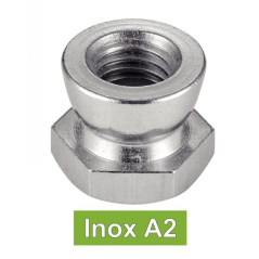 200 Ecrous Inviolables Autocassants M5 mm - Inox A2 - D-Work