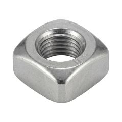 200 Écrous bas carrés M4 - Inox A2, norme DIN 562 - ACTON