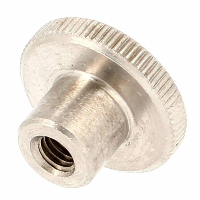 25 Écrous moletés hauts M6 - Inox A1, norme DIN 466 - Résistants et durables - ACTON