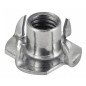 50 Écrous à griffes M8 - Inox A2 - Fixation durable - ACTON