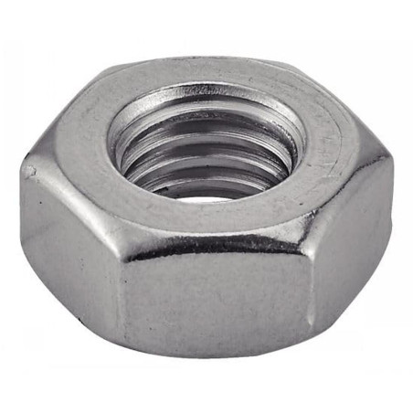 500 Écrous hexagonaux M2 - Inox A2, norme DIN 934 - ACTON