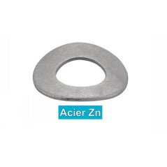 500 Rondelles élastiques cintrées 5 mm - Acier zingué, norme DIN 137 A - ACTON