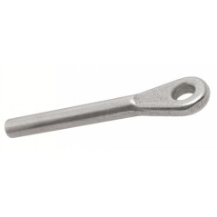 10 Embouts à œil à sertir 4 mm - Inox A4 - Résistants et durables - ACTON