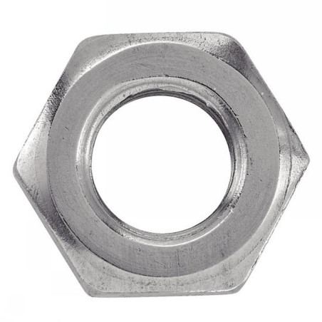 200 Écrous bas hexagonaux M8 - Inox A4, norme DIN 439 - ACTON