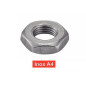 200 Écrous bas hexagonaux M6 - Inox A4, norme DIN 439 - ACTON