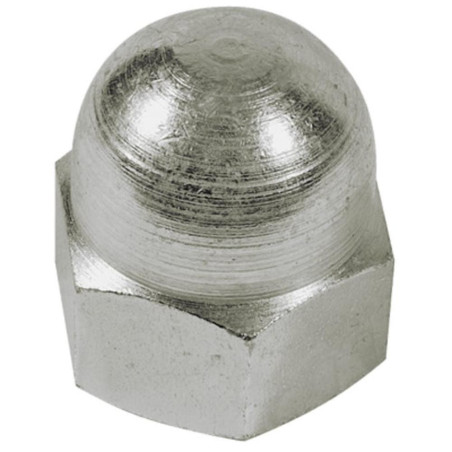 50 Écrous borgnes M16 - Inox A2, norme DIN 1587 - ACTON