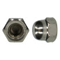 100 Écrous borgnes M10 - Inox A2, norme DIN 1587 - Résistants et durables - ACTON