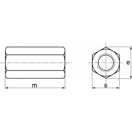 25 Écrous hexagonaux M12 - Inox A2, norme DIN 6334 - Résistants et durables - ACTON