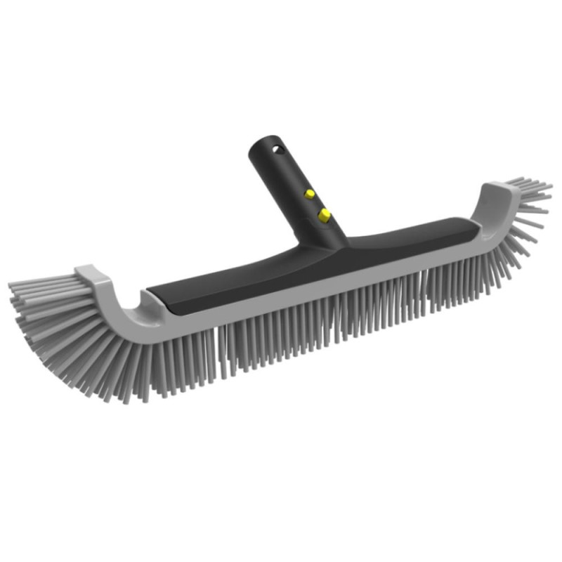 Brosse Incurvée 44 cm - Poils Synthétiques - Nettoyage Efficace et Pratique - ZODIAC